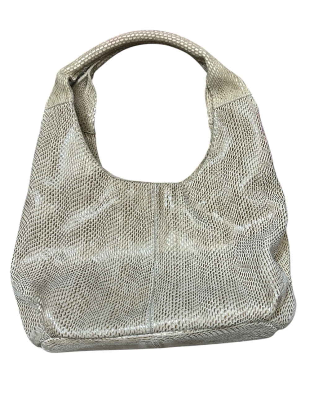 Maxine Couture Mamba Hobo Snakeskin Embossed Handbag